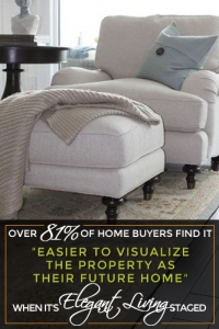 Staging by Elegant Living Decorating to Sell a Home