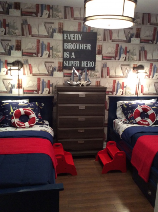 Staged Boys Bedroom in Niagara, ON
